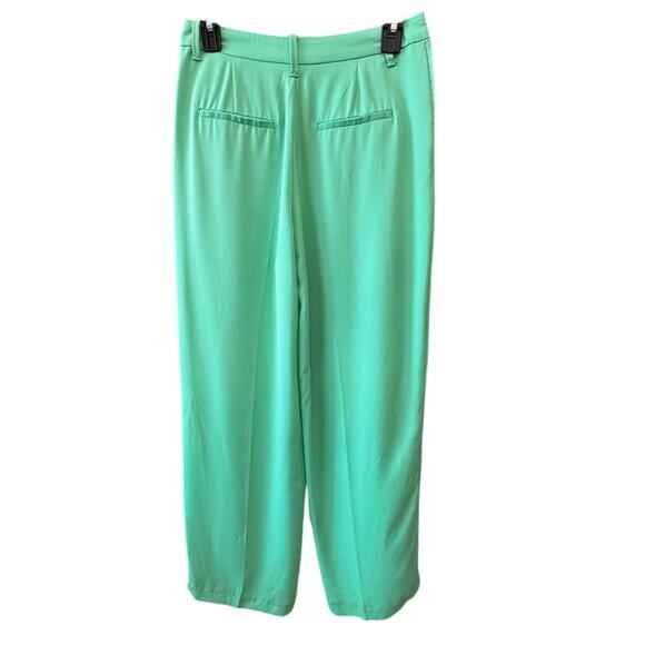 Vero Moda Nordstrom Women's Jade AYOEMINTE Loose fit Pleated Pants Size 36/32 - Picture 6 of 8